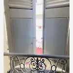 Balcony In Heart Of Pedestrian Centre Of Old *